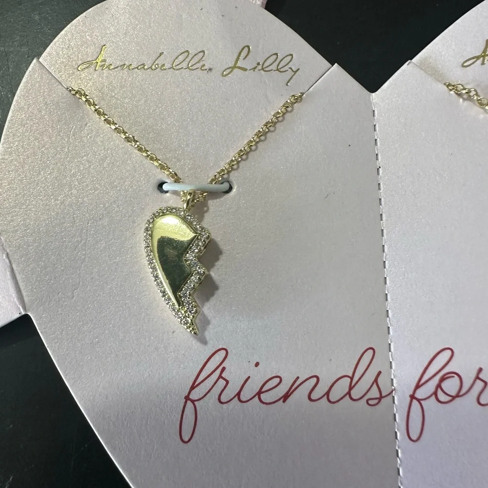 🆕Bundle of 2 Sets Annabelle Lilly Friendship Necklaces